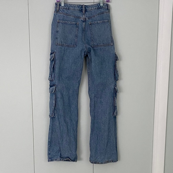 Dynamite denim Heidi wide leg double cargo size 6 - Picture 3 of 3